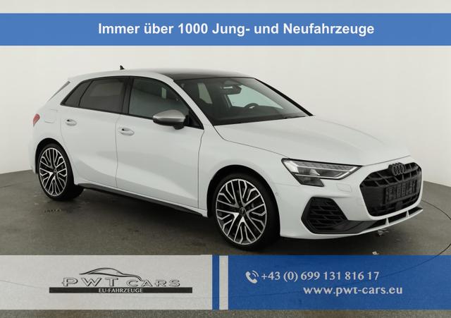 Audi S3 - 2.0 TFSI quattro Sportback quattro, Pano, 19-Zoll, Matrix, Optik schwarz, Kamera, el. Klappe, 4-J Garantie