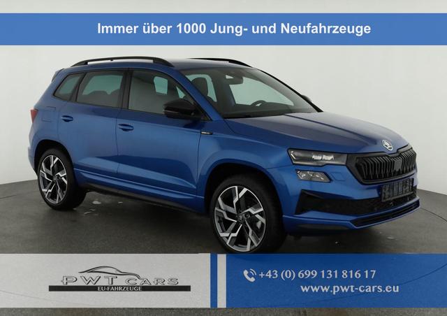 Skoda Karoq - Sportline 4x4 2.0 TDI DSG Sportline, Matrix, Teilleder, Navi, Side, 5-J. Garantie