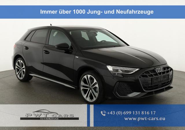 Audi A3 Sportback - 35 TFSI S line S-Tronic S-LINE, Teilleder, Kamera, ACC, Sitzheizung, 4-J Garantie