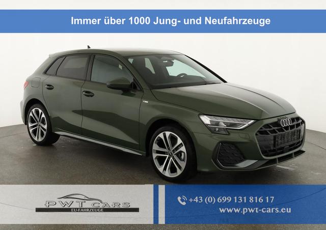 Audi A3 Sportback - 35 TFSI S line S-Tronic S-LINE, Teilleder, Kamera, ACC, Sitzheizung, 4-J Garantie