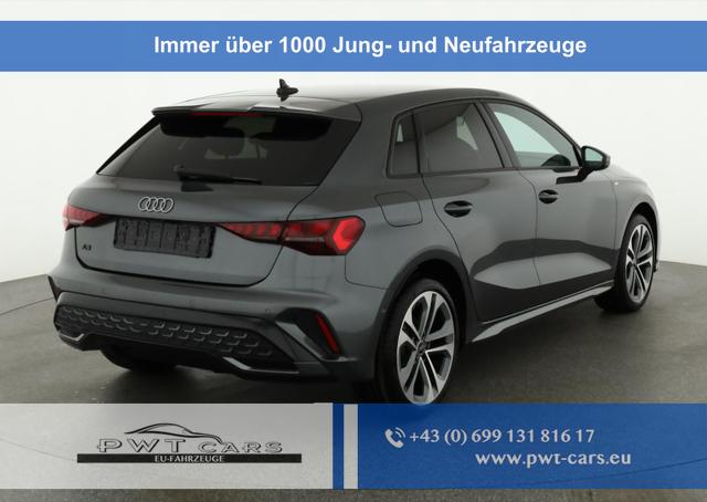 Audi A3 Sportback - 35 TFSI S line S-Tronic S-LINE, Teilleder, Kamera, ACC, Sitzheizung, 4-J Garantie