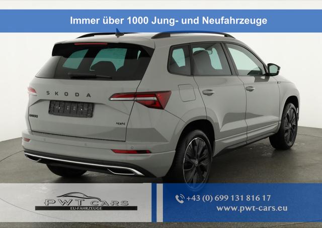Skoda Karoq - Sportline 4x4 2.0 TDI DSG Sportline, Pano, AHK, Matrix, Navi, 5-J. Garantie