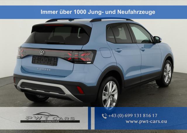 Volkswagen T-Cross - 1.0 TSI 85 kW Life DSG Life, IQ.Light, Kamera, Side, Winter, 17-Zoll