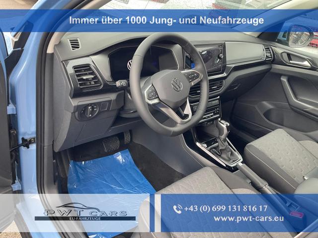 Volkswagen T-Cross - 1.5 TSI 110 kW Life DSG Life, AHK, IQ.Light, ACC, Side, Kamera, 17-Zoll, Winterpaket