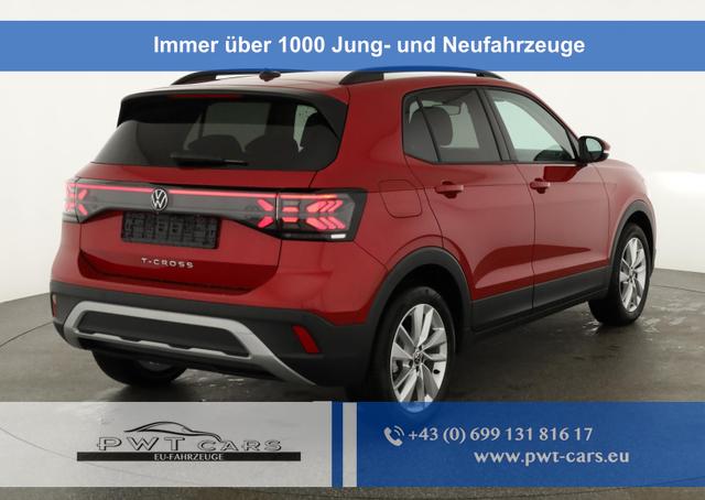 Volkswagen T-Cross - 1.5 TSI 110 kW Life DSG Life, AHK, IQ.Light, ACC, Side, Kamera, 17-Zoll, Winterpaket