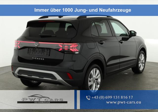 Volkswagen T-Cross - 1.0 TSI 85 kW Life DSG Life, IQ.Light, AHK, ACC, Kamera, 17-Zoll, Winterpaket