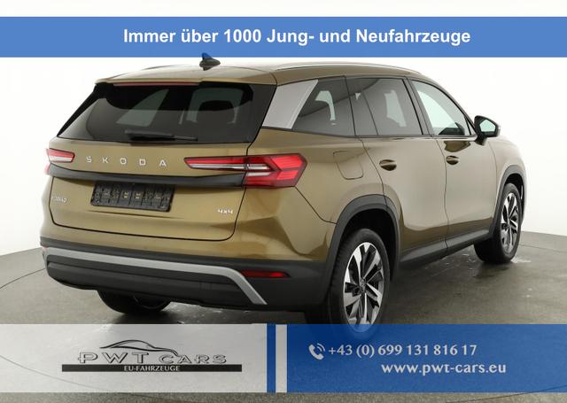 Skoda Kodiaq - 2.0 TDI 142 kW 4x4 Selection DSG Selection, 7-Sitzer, AHK, Navi, Side, Kamera, Winter, 19-Zoll