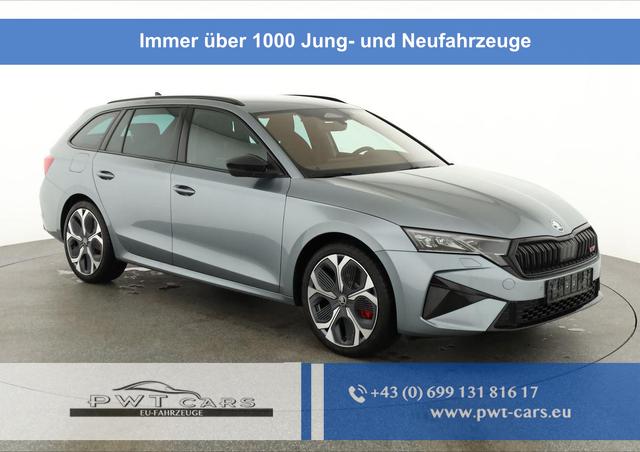 Skoda Octavia Combi - RS 2.0 TSI DSG, Sonderlackierung, AHK, 19 Zoll, Canton, el. Klappe, Navi, Matrix, sofort
