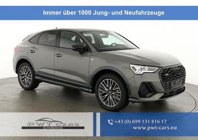 Audi Q3 Sportback - 45 TFSI quattro S line qu S-LINE, AHK, 19-Zoll, Optik schwarz, Navi, Kamera, el. Klappe