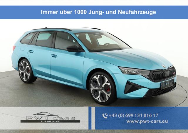 Skoda Octavia Combi - RS 2.0 TSI DSG, Sonderlackierung, AHK, 19 Zoll, Canton, el. Klappe, Navi, Matrix, sofort
