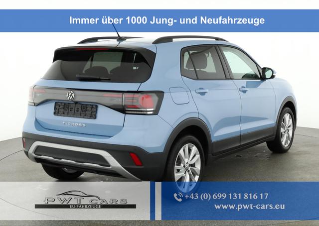 Volkswagen T-Cross - 1.0 TSI 85 kW Life DSG Life, LED, Kamera, ACC, Side, Winter, 17-Zoll, 3-J. Garantie