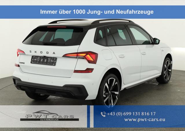 Skoda Kamiq - Monte Carlo 1.5 TSI DSG Carlo, Matrix, AHK, 18-Zoll, Pano, Navi, Side, 5 J.-Garantie