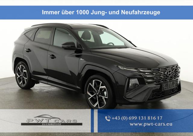 Hyundai TUCSON - N Line 2WD 1.6 T-GDI DCT N-LINE, Navi, AreaView, Side, Winter, el. Klappe, 19-Zoll, Teilleder