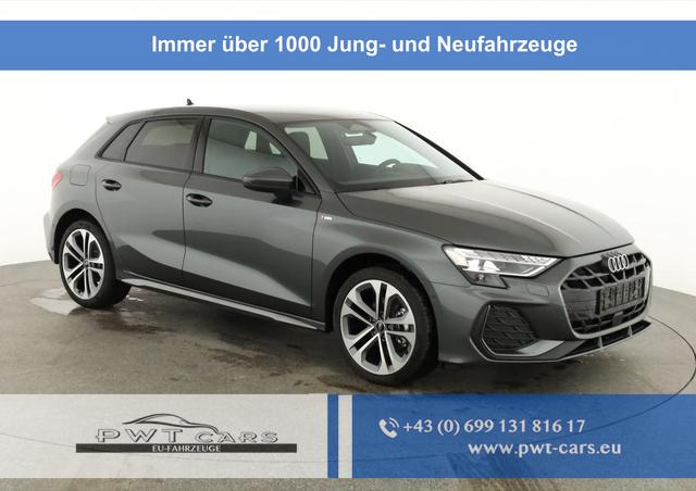 Audi A3 Sportback - TFSI 110 kW S line 35 S-Tronic S-LINE, Teilleder, Kamera, ACC, Sitzheizung, 4-J Garantie