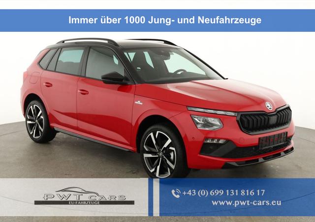 Skoda Kamiq - Monte Carlo 1.5 TSI Carlo, Matrix, AHK, 18-Zoll, Pano, Navi, el. Klappe, 5 J.-Garantie