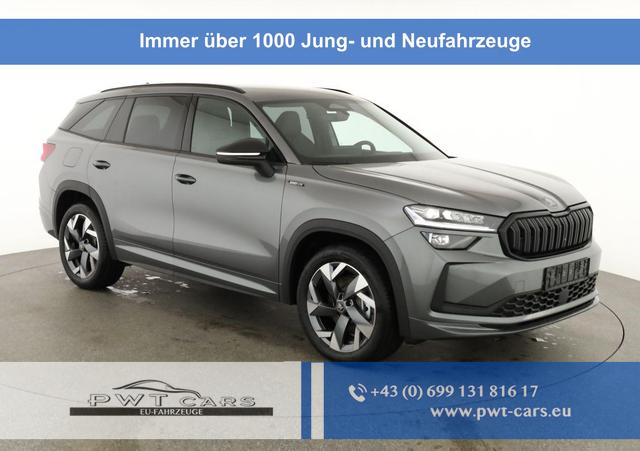 Skoda Kodiaq - 2.0 TDI 110 kW Sportline DSG Sportline, AHK, Navi, Matrix, Kamera, Side, Winter