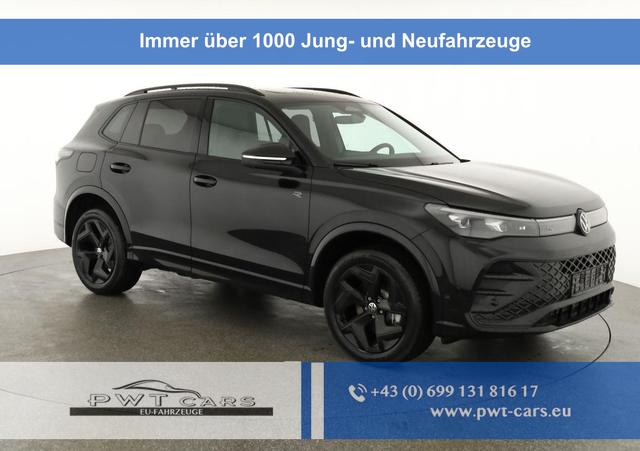 Volkswagen Tiguan - 2.0 TDI 142 kW 4Motion R-Line DSG 4M Black, Pano, IQ.Light, AHK, Navi, Side, AreaView, Winter, sofort