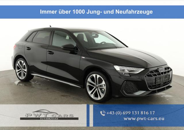 Audi A3 Sportback - TFSI 110 kW S line 35 S-Tronic S-LINE, Teilleder, Kamera, ACC, Sitzheizung, 4-J Garantie
