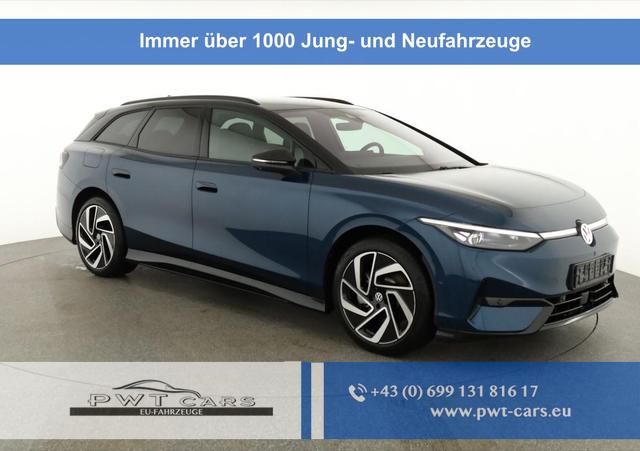 Volkswagen ID.7 Kombi - Pro S 210 kW Tourer Black Style, HUD, AHK, Navi, Matrix, AreaView, Side, Winter, el. Klappe, 20-Zoll