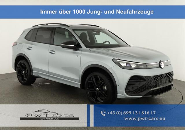 Volkswagen Tiguan - 2.0 TSI 195 kW 4Motion R-Line DSG 4M Black Style, Pano, 20-Zoll, IQ.Light, AHK, Navi, Side, AreaView, Winter, sofort