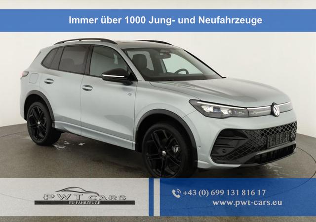 Volkswagen Tiguan - 2.0 TDI 142 kW 4Motion R-Line DSG 4M Black, 20-Zoll, Pano, Leder, IQ.Light, AHK, Navi, Side, AreaView, Winter