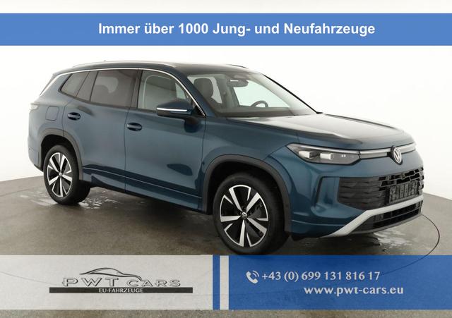 Volkswagen Tayron - 1.5 TSI eHybrid 150 kW Life Life, Leder, Pano, HuD, AHK, AreaView, Side, Navi, Winter, 5-J. Garantie