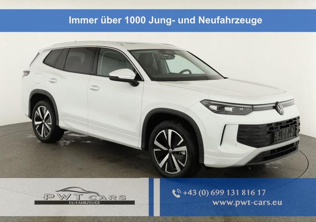 Volkswagen Tayron - 1.5 TSI eHybrid 150 kW Life Life, Leder, Pano, HuD, AHK, AreaView, Side, Navi, Winter, 5-J. Garantie