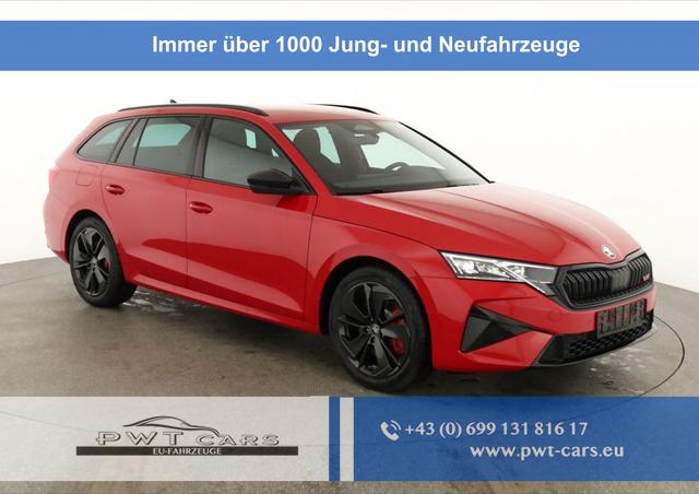Skoda Octavia Combi - 2.0 TSI 195 kW RS DSG, AHK, Navi, Matrix, Side, Winter, 5 J.-Garantie