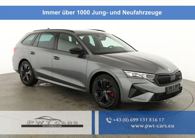 Skoda Octavia Combi - 2.0 TSI 195 kW RS DSG, Pano, AHK, Navi, Matrix, Side, Winter, 5 J.-Garantie