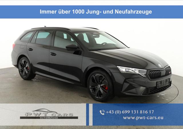Skoda Octavia Combi - 2.0 TSI 195 kW RS DSG, Standheizung, AHK, Navi, Matrix, Side, Winter, 5 J.-Garantie