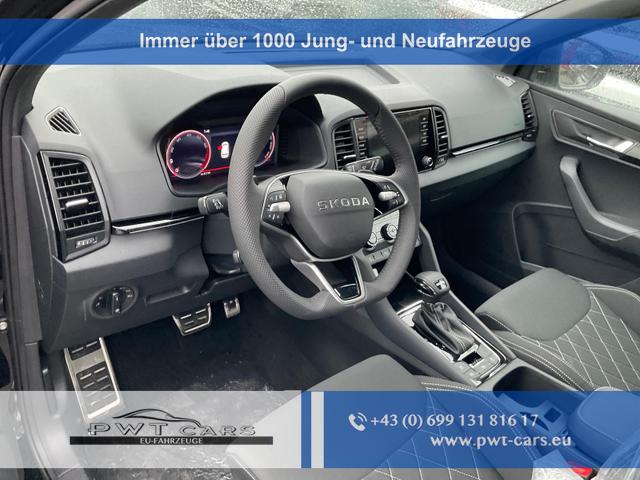 Skoda Karoq - Sportline 1.5 TSI DSG Sportline, AHK, Navi, CANTON, Matrix, Kamera, el. Klappe, 5-J. Garantie