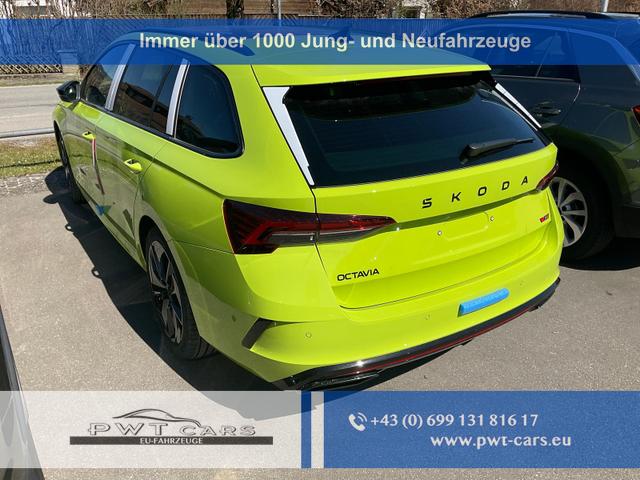 Skoda Octavia Combi - 2.0 TSI 195 kW RS DSG, Pano, Standheizung, AHK, Navi, Matrix, Canton, Side, Winter, 5 J.-Garantie