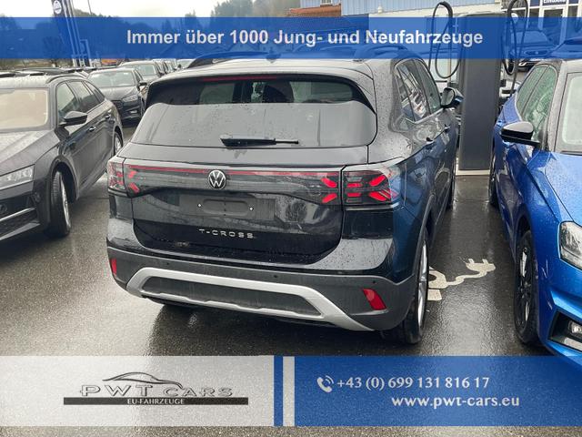Volkswagen T-Cross - 1.0 TSI 85 kW Life DSG Life, IQ.Light, AHK, ACC, Kamera, 17-Zoll, Winterpaket