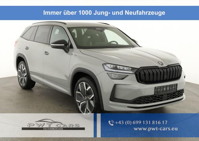 Skoda Kodiaq - 2.0 TDI 142 kW 4x4 Sportline DSG Sportline, 7-Sitzer, AHK, FS-beheizbar, Matrix, el. Klappe, 20-Zoll