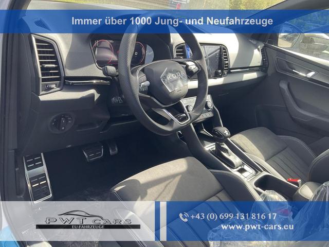 Skoda Karoq - Sportline 4x4 2.0 TSI DSG Sportline, Pano, AHK, Navi, Matrix, Side, Winter, 5 J.-Garantie