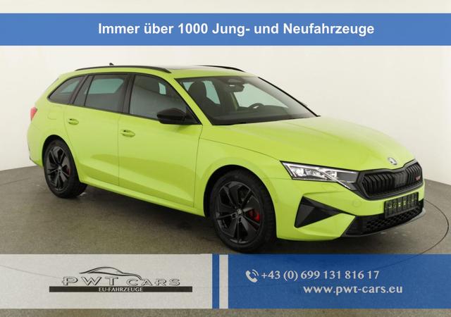 Skoda Octavia Combi - 2.0 TSI 195 kW RS DSG, Pano, AHK, Navi, Matrix, Side, Winter, 5 J.-Garantie