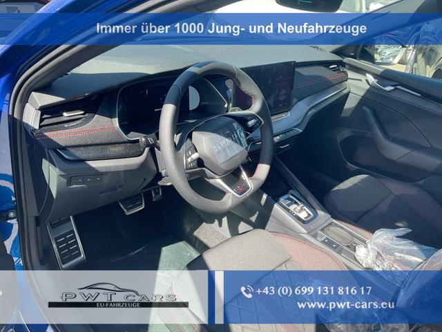 Skoda Octavia Combi - 2.0 TSI 195 kW RS DSG, Pano, Standheizung, AHK, Navi, Matrix, Canton, Side, Winter, 5 J.-Garantie