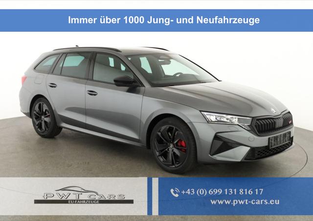 Skoda Octavia Combi - 2.0 TSI 195 kW RS DSG, AHK, Navi, Matrix, Canton, Side, Winter, 5 J.-Garantie