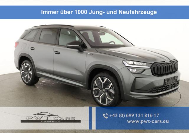Skoda Kodiaq - 2.0 TDI 142 kW 4x4 Sportline DSG Sportline, 7-Sitzer, AHK, FS-beheizbar, Matrix, el. Klappe, 20-Zoll