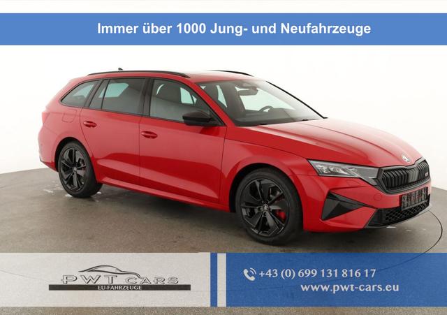 Skoda Octavia Combi - 2.0 TSI 195 kW RS DSG, Pano, AHK, Navi, Matrix, Side, Winter, 5 J.-Garantie