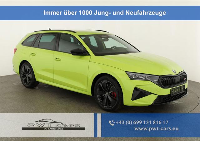 Skoda Octavia Combi - 2.0 TSI 195 kW RS DSG, Standheizung, AHK, Navi, Matrix, Side, Winter, 5 J.-Garantie