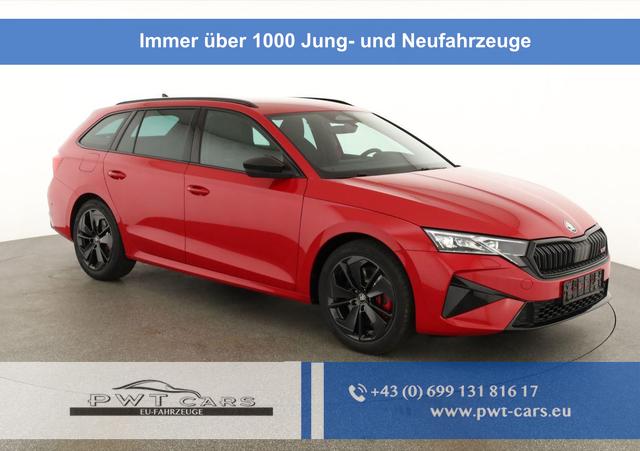 Skoda Octavia Combi - 2.0 TSI 195 kW RS DSG, AHK, Navi, Matrix, Canton, Side, Winter, 5 J.-Garantie