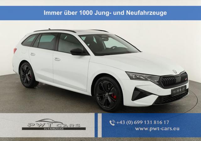 Skoda Octavia Combi - 2.0 TSI 195 kW RS DSG, Pano, AHK, Navi, Matrix, Side, Winter, 5 J.-Garantie
