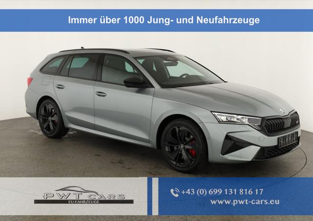 Skoda Octavia Combi - 2.0 TSI 195 kW RS DSG, Pano, Standheizung, AHK, Navi, Matrix, Canton, Side, Winter, 5 J.-Garantie