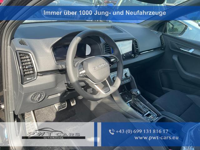 Skoda Karoq - Sportline 1.5 TSI DSG Sportline, Pano, AHK, Navi, Matrix, Side, Winter, 5 J.-Garantie