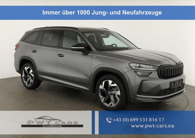 Skoda Kodiaq - 2.0 TDI 142 kW 4x4 Sportline DSG Sportline, AHK, Navi, Matrix, el. Klappe, Side, Winter, 19-Zoll