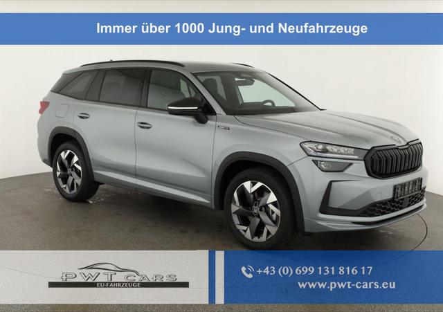 Skoda Kodiaq - 2.0 TDI 142 kW 4x4 Sportline DSG Sportline, AHK, Navi, Matrix, el. Klappe, Side, Winter, 19-Zoll