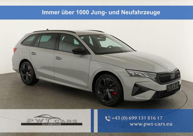 Skoda Octavia Combi - 2.0 TSI 195 kW RS DSG, Standheizung, AHK, Navi, Matrix, Side, Winter, 5 J.-Garantie
