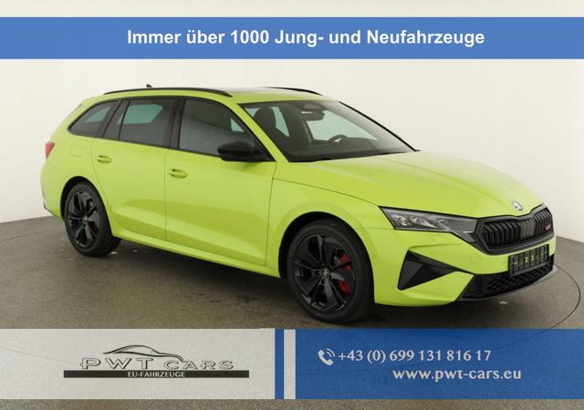Skoda Octavia Combi - 2.0 TSI 195 kW RS DSG, Pano, Standheizung, AHK, Navi, Matrix, Sound, Side, Winter, 5 J.-Garantie