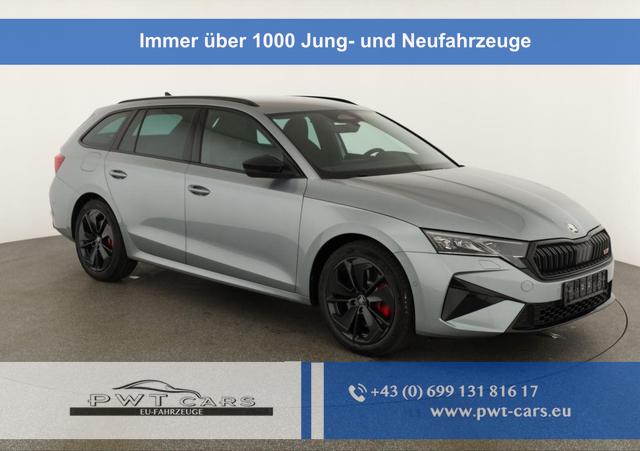 Skoda Octavia Combi - 2.0 TSI 195 kW RS DSG, Standheizung, AHK, Navi, Matrix, Side, Winter, 5 J.-Garantie